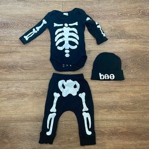 Skeleton Costume for Infant